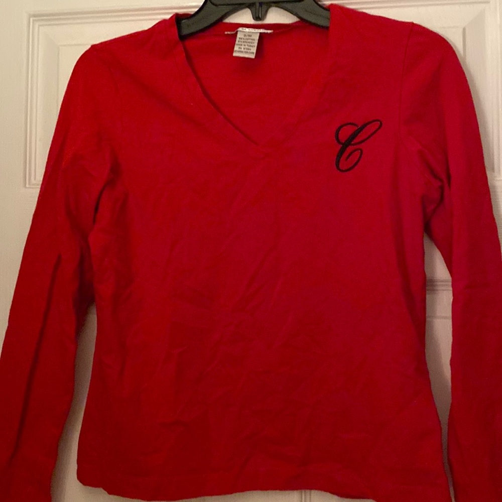 Sale 3 for $20 NWOT Cotton Couture red long sleeve top